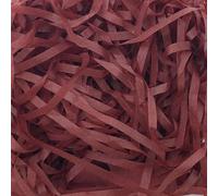 scatola regalo con carta di cotone, Cut Shredded Paper Gift Hamper Fillers Multicolor 100g/200g/500g(Wine Red,200g)