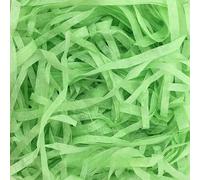 scatola regalo con carta di cotone, Cut Shredded Paper Gift Hamper Fillers Multicolor 100g/200g/500g(Green,200g)