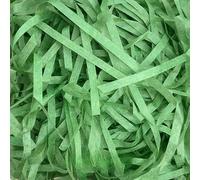 scatola regalo con carta di cotone, Cut Shredded Paper Gift Hamper Fillers Multicolor 100g/200g/500g(Christmas Green,100g)