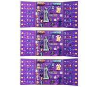 Scatola regalo con conto alla rovescia di Halloween con cristalli Reiki, la magia della guarigione e del trasferimento energetico, calendario dell'avvento di Halloween 2025 (3pcs)