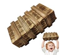 Scatola regalo con puzzle - Cassaforte per puzzle con serratura, scatola di legno con scomparto segreto, porta soldi rompicapo | Migliora l'agilità Unico Natale, compleanno, regalo per le vacanze