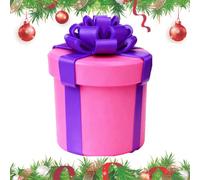 Scatola regalo con viti annidate - Il fastidioso set di scherzi riutilizzabili con scatola regalo for divertirsi con "Cosa c'è dentro la scatola" durante compleanni e feste(#04,7*7*8.5cm)