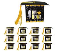 Scatola regalo decorativa, 50 pezzi, cappello da dottore, scatola decorativa 2023, regalo per cappello da dottore, decorazione per laurea, idea regalo, per il 2023, per feste di laurea