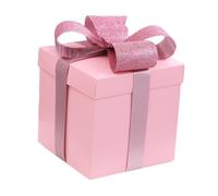 Scatola regalo decorativa 7,87x7,87x7,87 pollici per la festa della mamma,