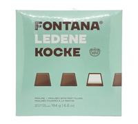 Scatola regalo di cioccolatini di compleanno con ripieno di menta fresca | Delizia al cioccolato fondente in diverse dimensioni di confezioni. (194 G, 6 PCS)