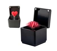 Scatola Regalo Fastidiosa, Giocattolo Divertente a Vite in 3D, Scatola Regalo per Scherzi per Adulti, per Dito Medio, Contanti, Carte Regalo e Sorprese per Compleanno, Natale (Love)