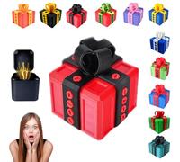 scatola regalo fastidioso,the prank box - hilarious screw challenge with middle finger surprise,prank gift box,3D Printed Annoying Gift Boxes Ornaments,Gift Box for Birthday,Christmas,Halloween-G