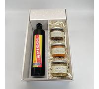 Scatola regalo Maison Ferroni Pastis Spigol + 3 Tapenade (3x100G)