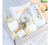 Scatola regalo per la sposa, regalo di addio al nubilato per la sposa, regali di fidanzamento per lei, regali di fidanzamento per donne, regali di addio al nubilato futuro cestino regali signora