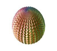 Scatola regalo puzzle a forma di uova uniche con spazio nascosto per piccoli tesori e decorazioni decorative per labirinto