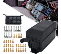 Scatola relè auto supporto base 6 posizioni portafusibili scatola fusibili sc...