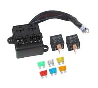 Scatola relè fusibili pre cablata 80A con design impermeabile per uso automobil