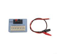 Scatola resistore 0.1Ω-9.9MΩ per strumento di programmazione quadrante per elettronica Test di laboratorio di calibrazione ABS Caso (01 Aggiungi linea)