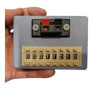 Scatola resistore WY-RES-01, regolabile 8 livelli fino a 9.999.999.9Ω 0.1Ω Risoluzione per esperimenti di laboratorio, scatola di resistenza di programmazione del quadrante per progetti di riparazione