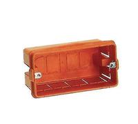 SCATOLA RETTANGOLARE FRUTTI INCASSO MARLANVIL PP GIALLO POSTI 4 PZ 10