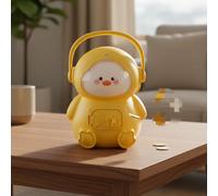 Scatola Risparmio per Bambini Design Carino Salvadanaio con Chiave Idea Regalo