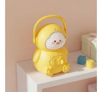 Scatola Risparmio per Bambini Design Carino Salvadanaio con Chiave Idea Regalo