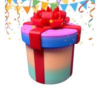 Scatola Rompicapo a Viti Annidabile | Forniture Per Compleanno Riutilizzabili - Cassetta Soldi Scherzo Festivo | Per Bambini Ragazzi Studenti Compleanno Natale Festa Matrimonio Laurea Riunioni Familia