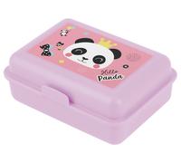 Scatola rosa per il pranzo con motivo Hello Panda