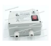 SCATOLA SALVAMOTORE CONTROLLO POMPA SOMMERSA TERMICA CONDENSATORE RIARMO LELLI P