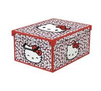 Scatola salvaspazio (50x39x24cm) HELLO KITTY Rosso 660 HK1