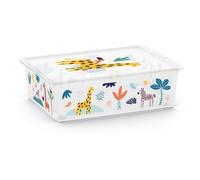 Scatola salvaspazio Keter 84160005161 C BOX STYLE Con Ruote Wild Anima