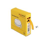 Scatola segnacavo giallo 500 pz numero 8 - Delock ISWT-MARK-8-500
