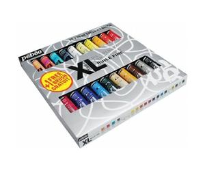 SCATOLA SET COLORI XL OIL STUDIO PEBEO DA 20-30-40 TUBI DA 20ML