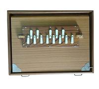 Scatola Shruti indiana grande formato 40 cm, edizione professionale MKS, appositamente progettata per Superbrass