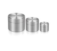 Scatola Sigillante,Jcase Contenitore per Lattina Di Tè Mini Scatola Portatile per Conservare Pillole Erbe E Spezie a Casa In Ufficio E in Viaggio(1*S+M+L)
