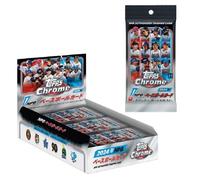 Scatola sigillata in fabbrica Topps 2024 NPB Chrome Baseball Card Box...