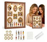 Scatola Silhouette DIY con Cornice Profonda Vintage Museo in Miniatura