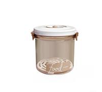 Scatola sottovuoto per alimenti di grande capacità, con guarnizione a prova di perdite, compatibile con pompa a vuoto, progettata per mantenere il cibo fresco e al sicuro da polvere e insetti (rotondo