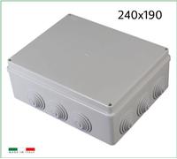 Scatola stagna di derivazione elettrica cassetta da esterno plastica esterna I55