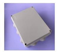 SCATOLA STAGNA DI DERIVAZIONE PASSACAVI COPERCHIO VITI 190X140X70MM IP55