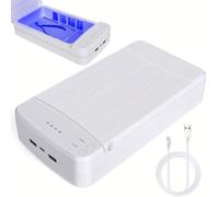 Scatola Sterilizzante per Cellulari con Porta USB, Strumento Manicure e Accessori Nail per Salone o Casa