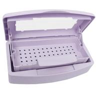 Scatola sterilizzante per unghie, vassoio di sterilizzazione in plastica per tweezer, extension per capelli, salone di capelli, spa, nail implement for esthetician