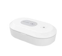 Scatola Sterilizzatore UV Portatile Smart Phone Sanitizer Uccidi i batteri 99,9%, Ricarica USB Funzione di Aromaterapia Sterilizzazione dell'ozono Disinfezione UV, per iPhone Android Gioielleria