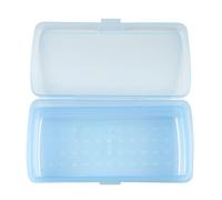 Scatola sterilizzatrice portatile per unghie, custodia per la pulizia degli alcol, per uso domestico, per salone professionale, design compatto in polipropilene, custodia da ammollo portatile