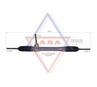 SCATOLA STERZO NUOVA PER FOR FORD KA-1.2N CV69 DAL 2009-> CON CITY