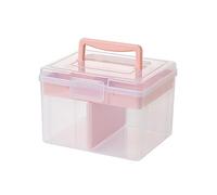 Scatola Stoccaggio Artigianale In Plastica Con Divisori Organizzatore Mestieri Impilabili Vassoio Contenitori Per Manette Contenitori L'armadio Organizzazione Della Scatola