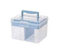 Scatola Stoccaggio Artigianale In Plastica Con Divisori Organizzatore Mestieri Impilabili Vassoio Contenitori Per Manette Contenitori L'armadio Organizzazione Della Scatola