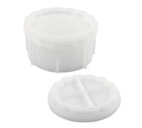 Scatola Stoccaggio In Resina Trasparente Stampi In Silicone Per Artigianato Artigianale Stoccaggio Stampo Gioiello A Stampo Spigio Per Trucco Epossidico