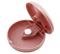 Scatola taglierina per compresse | Robusto tritatutto per compresse di piccole dimensioni con lame in acciaio inossidabile - Scatola portaoggetti facile da trasportare e aperta con fibbie per anziani,