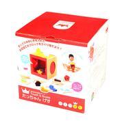 Scatola Tattile Indovina la Forma Sviluppo Sensoriale per Bambini Piccoli