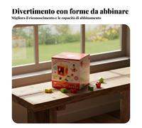 Scatola Tattile Indovina la Forma Sviluppo Sensoriale per Bambini Piccoli