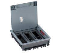 SCATOLA TECNICA DA PAVIMENTO CON CAPACITÀ 24 MODULI 080702