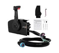 Scatola telecomando fuoribordo Comando acceleratore Accessori for barche Connettore a 14 pin Cablaggio da 15 piedi Per uso fai-da-te