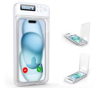 Scatola Telefono con Timer, Dayear Phone Locker Box with Timer per Android/iPhone(Max 6,7 Pollici), Prevenire la Dipendenza (Cristallo)