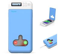 Scatola Telefono con Timer, Dayear Phone Locker Box with Timer per Android/iPhone(Max 6,7 Pollici), Prevenire la Dipendenza (Piccolo Blu)